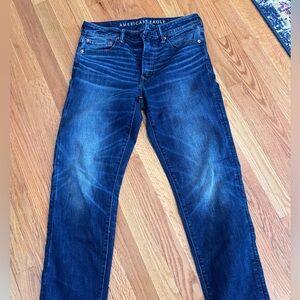 American Eagle Outfitters Indigo Straight Jeans
